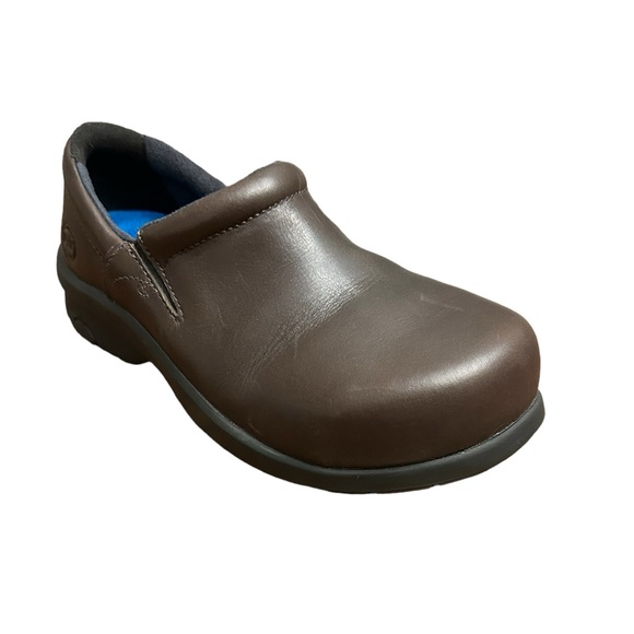 TIMBERLAND PRO ANTI-FATIGUE Steel Toe ESD Work Clog Mules Women's SIze 7 - Picture 1 of 12